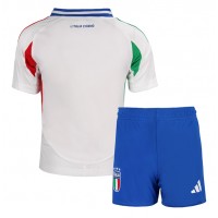 Italy Replica Away Minikit Euro 2024 Short Sleeve (+ pants)